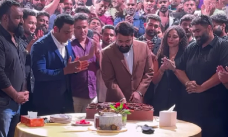 Mohanlal wraps shoot of pan-India film Vrusshabha