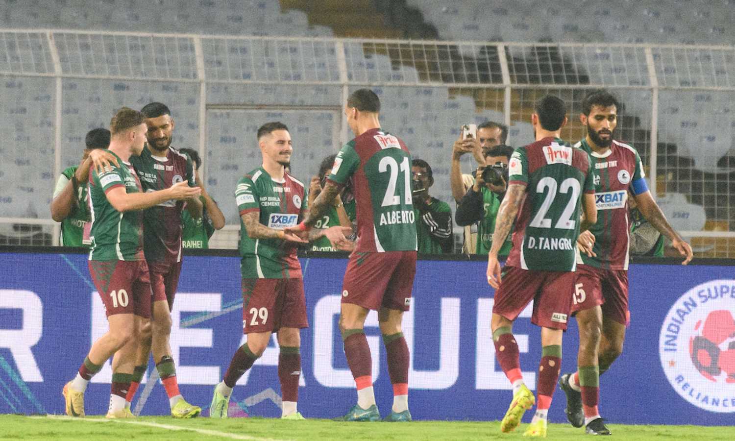 Mohun Bagan SG qualifies for playoffs with 3-0 win against Punjab