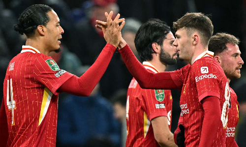 English League Cup: Liverpool routs Tottenham 4-0 to set up final against Newcastle
