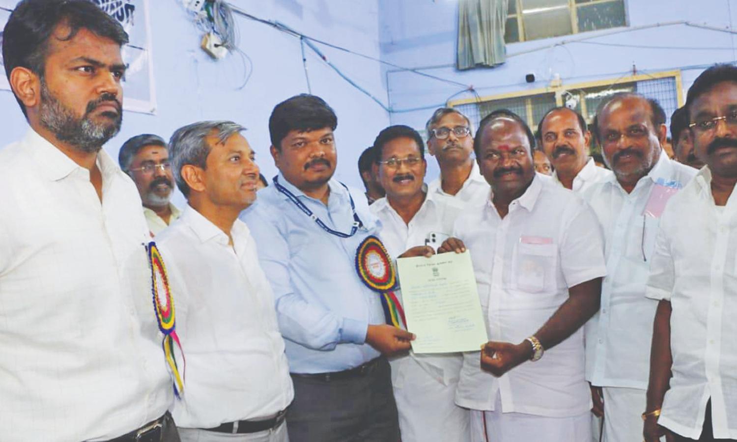 Erode East bypoll: DMK’s Chandhirakumar wins hands down by 90,000 votes