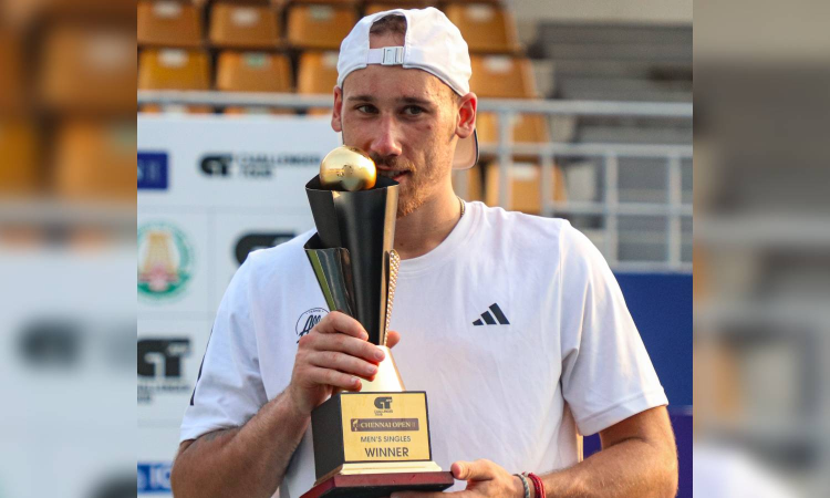 Chennai Open ATP Challenger: France’s Jacquet beats Ymer to win singles title Chennai Open ATP Challenger: France’s Jacquet beats Ymer to win singles title