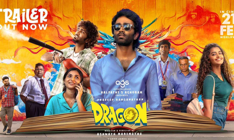 Pradeep Ranganathan plays raging youngster in Dragon trailer Pradeep Ranganathan plays raging youngster in Dragon trailer