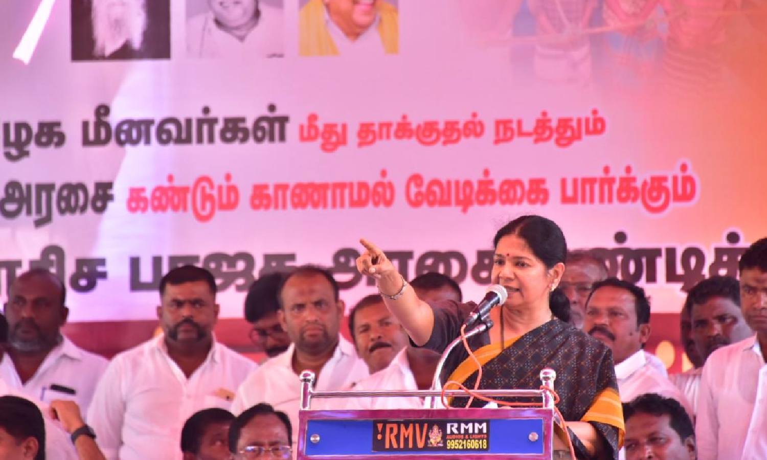 Kanimozhi raps Centre over indifference to TN fishers’ safety