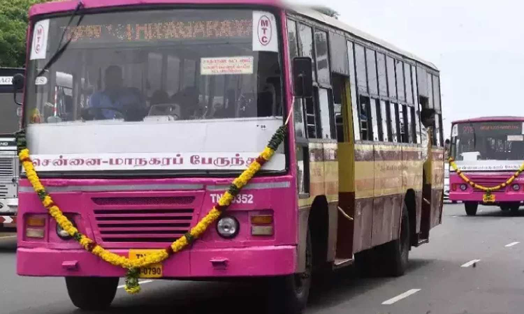 174 additional free buses to operate in Chennai under Vidiyal Payanam scheme