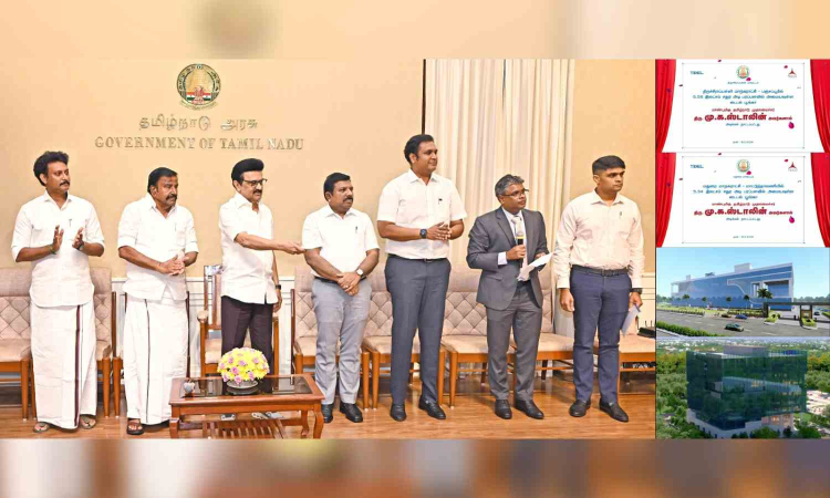 CM Stalin lays foundation stone for Tiruchy, Madurai TIDEL parks at Rs 717 crore CM Stalin lays foundation stone for Tiruchy, Madurai TIDEL parks at Rs 717 crore