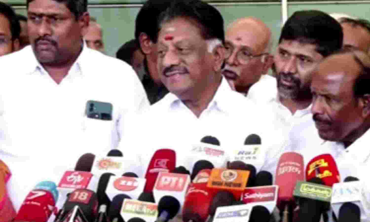OPS claims to be in talks with like-minded AIADMK cadres for merger with factions