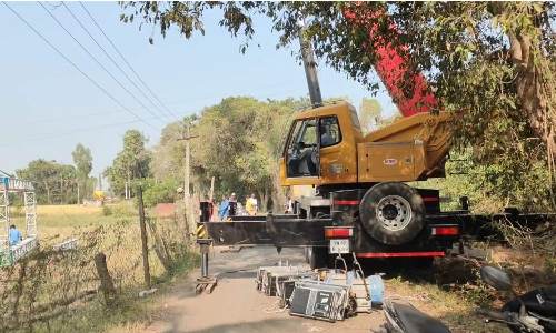 Actor Suriya-RJ Balajis film shoot halted near Kelambakkam