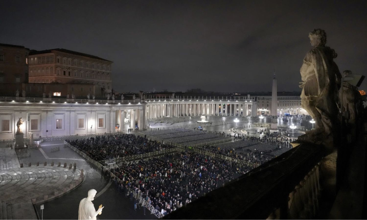 Pope Francis met at hospital with Vatican No 2 over candidates for sainthood