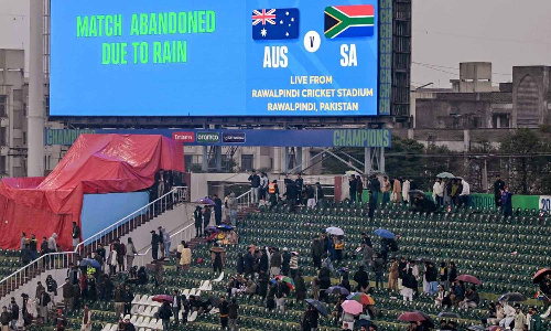 Rain plays spoilsport in Rawalpindi as Australia, South Africa share a point each