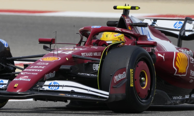 Lewis Hamilton starts F1 preseason testing for Ferrari Lewis Hamilton starts F1 preseason testing for Ferrari