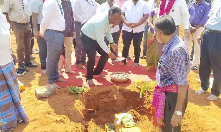 Construction of ISROs third spaceport begins at TNs Kulasekarapattinam Construction of ISROs third spaceport begins at TNs Kulasekarapattinam