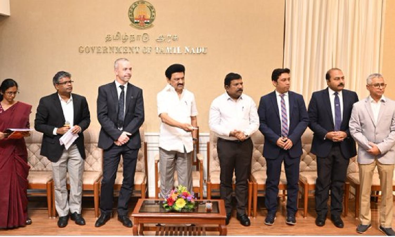 CM Stalin lays foundation stone for Eaton Electrics facility at Sholinganallur, to generate 500 jobs