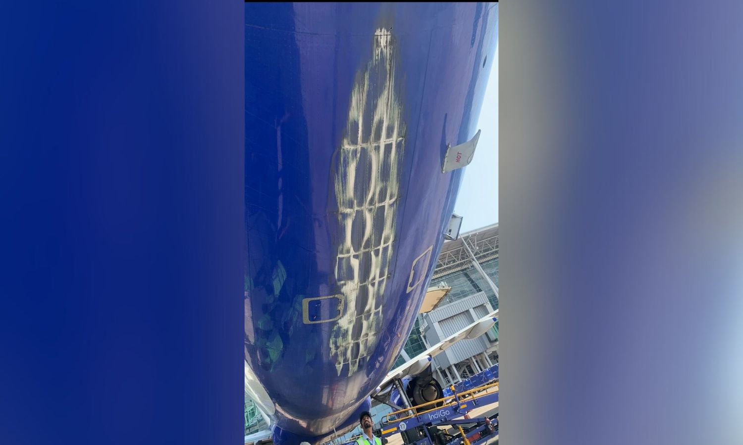 Close shave for 194 as IndiGo flight tail scrapes Chennai airport runway, sparks blaze