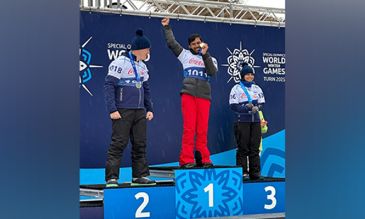 Indias snowboarding athletes shine on Day 1 of Special Olympics World Winter Games 2025