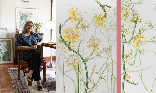 Manita Singhs solo art show in Chennai explores natures fragile balance on watercolour