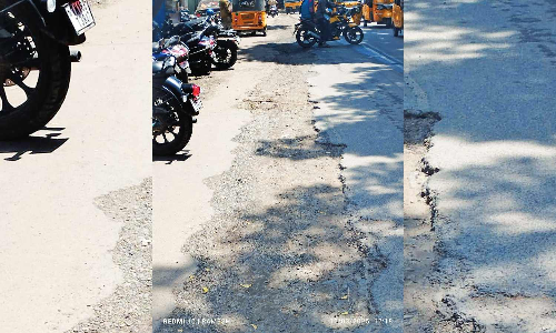 Chennai Citizen Connect: Cemetery Road in Royapuram a road to hell, allege angry motorists