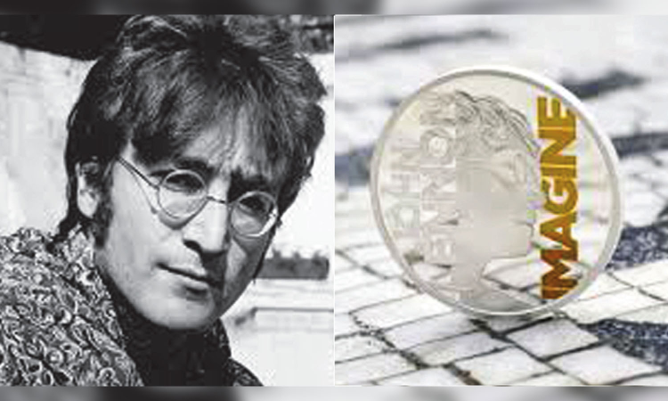 When John Lennon was celebrated on a Royal Mint coin