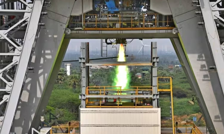 ISRO conducts flight acceptance hot test of Cryogenic Engine for LVM3-M6 Mission ISRO conducts flight acceptance hot test of Cryogenic Engine for LVM3-M6 Mission