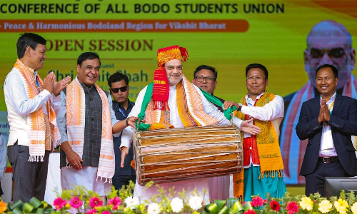 Congress made fun of Bodo Accord but it brought peace, development to BTR: Shah