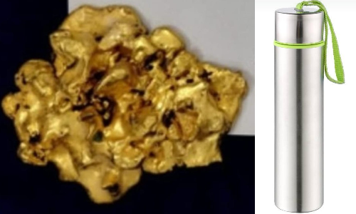 Man smuggles 1.5 kg gold from Dubai inside his water bottle, arrested in Chennai Man smuggles 1.5 kg gold from Dubai inside his water bottle, arrested in Chennai