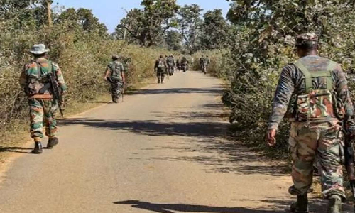 Encounter breaks out between security forces and Naxalites in Chhattisgarh