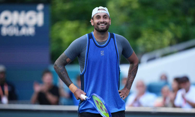Kyrgios bags first win in two years