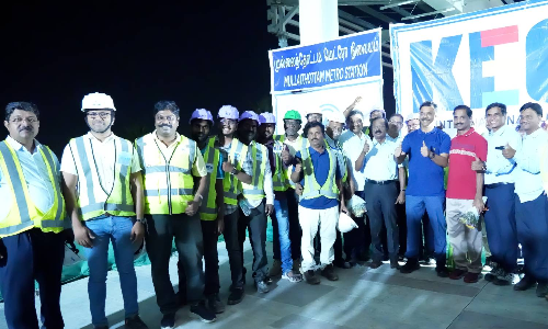 Chennai Metro Rail begins trial and testing for phase 2 operations