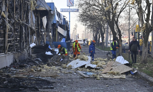 Russian drones strike Ukrainian city of Odesa, underlining challenges for even limited truce