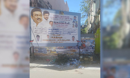 Chennai Citizen Connect: Hoardings raise safety concerns for Old Washermanpet residents