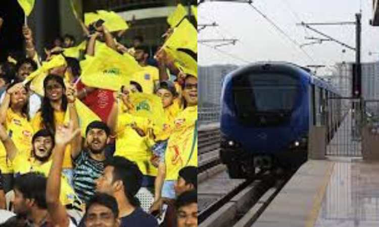 IPL 2025: CMRL announces sponsored metro rides for CSK match on March 23
