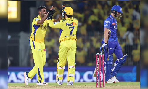 IPL 2025: Noor Ahmad makes dream debut for CSK as MI struggle to 155/9