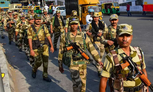 CISF coastal cyclothon team to receive grand welcome at Chennais Marina beach CISF coastal cyclothon team to receive grand welcome at Chennais Marina beach