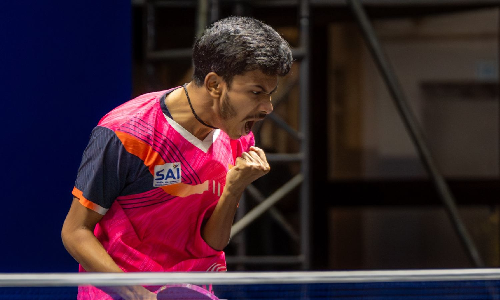 WTT Star Contender Chennai: Nithya Mani, Radhapriya Goel advance in Women’s Doubles; Abhinandh, Hansini fell short in Singles