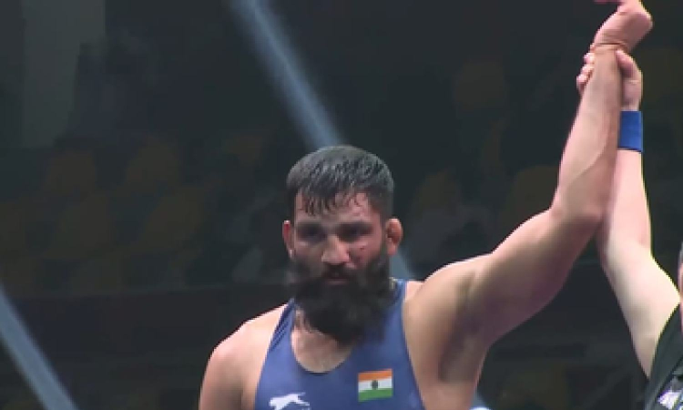 Sr Asian wrestling: Sunil Kumar wins bronze in Greco-Roman 87 kg in Amman