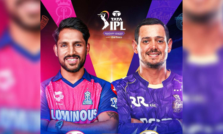 IPL 2025: KKR win toss, opt to bowl against RR