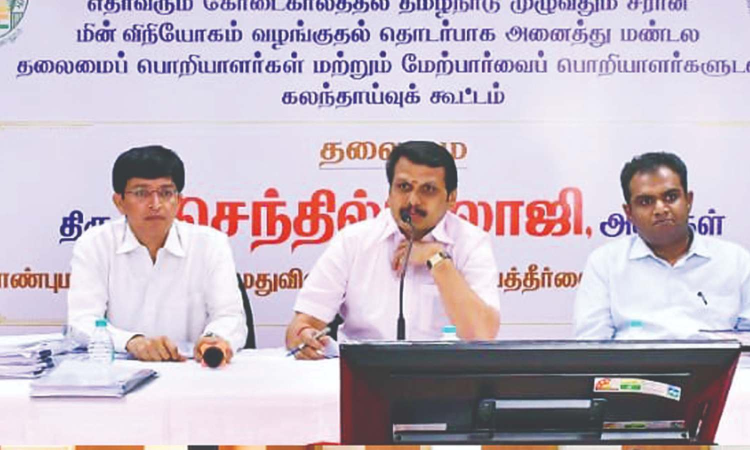 TN to procure 6,000 MW of electricity to meet peak demand in April, May TN to procure 6,000 MW of electricity to meet peak demand in April, May