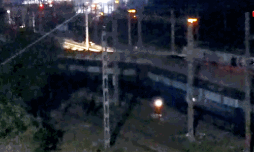 Freight train carrying empty wagons derails at Tambaram station