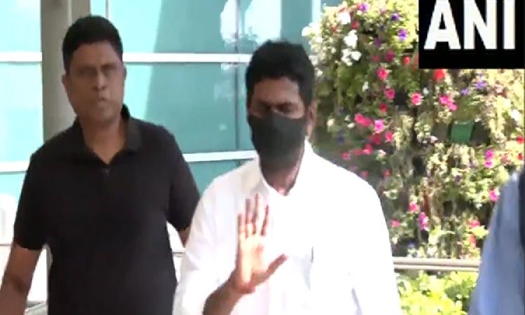 Tamil Nadu BJP Chief K Annamalai in Delhi, likely to Meet Amit Shah Tamil Nadu BJP Chief K Annamalai in Delhi, likely to Meet Amit Shah