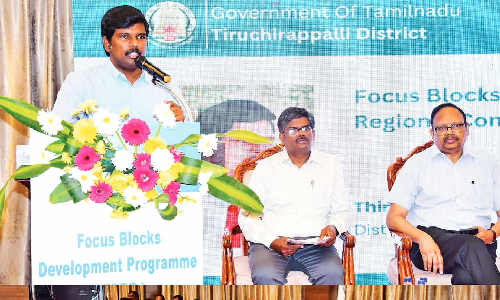 Will take steps to add black gram to notified list, ensuring compensation for 70% disease-hit crops: Tiruchy Collector