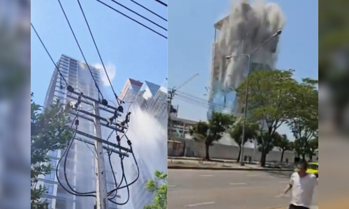 Earthquake leaves 10 dead, 101 missing in Bangkok