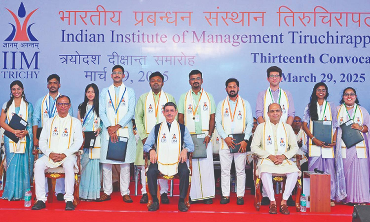 TN Guv Ravi urges IIM Tiruchy graduates to align personal growth with nation’s progress