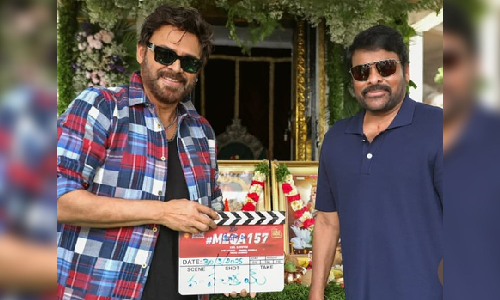 Chiranjeevis next with Anil Ravipudi launched on Ugadi