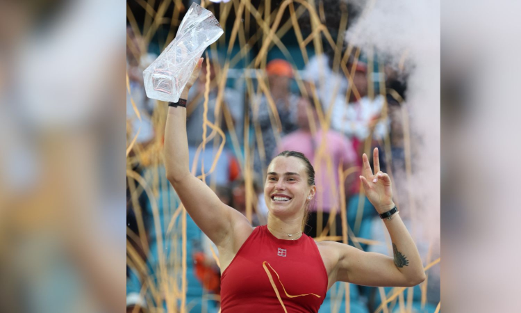 Miami open: Sabalenka beats Pegula for 19th tour title