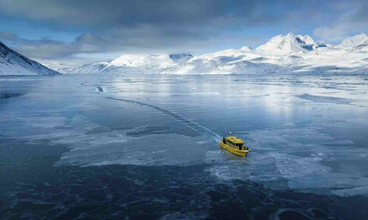 RAISING HEAT: Arctic winter ends, sea ice buildup at 47-year low