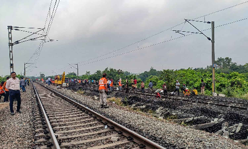 Train services resumes on Cuttack-Nergundi rail section in Odisha