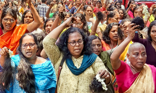 Kerala Minister Sivankutty urges ASHA workers to send their cut hair to Centre