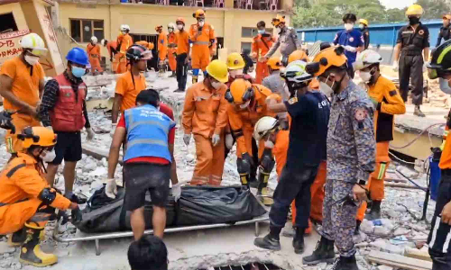 Myanmar earthquake: Indian team counters initial reluctance as it sifts through rubble in Mandalay