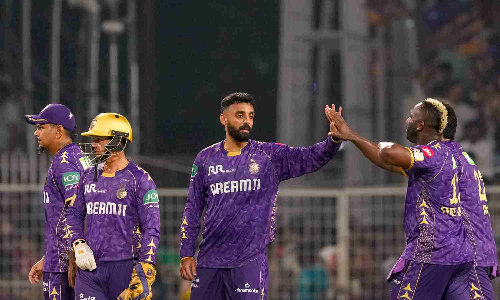 Iyer silences critics with blazing 60 as KKR crush SRH by 80 runs