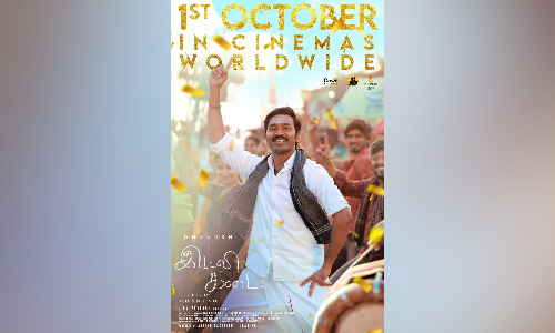 Dhanush’s Idly Kadai to release on October 1