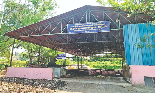 Chennai Corporation halts waste processing centres on burial grounds
